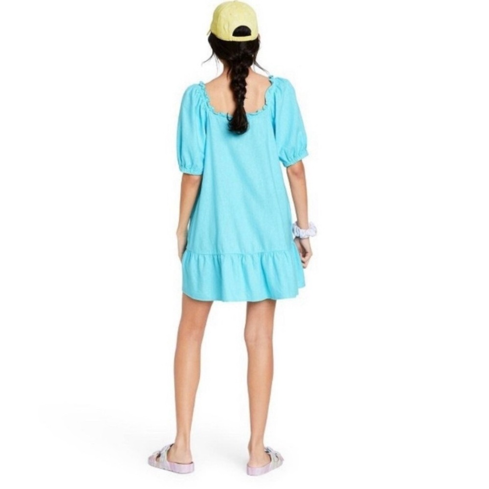 Stoney Clover Light Blue Ruffle Dress - Picture 3 of 9